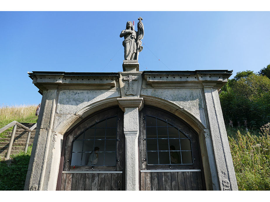 Sankt Crescentius on Tour in Ostheim und auf dem Kreuzberg (Foto: Karl-Franz Thiede)